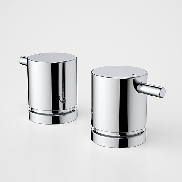 Caroma Luna Lever Lead Free Basin Handle Set Chrome