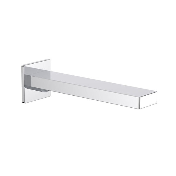 Clark Square Low Lead Wall Basin/Bath Outlet 220mm Chrome