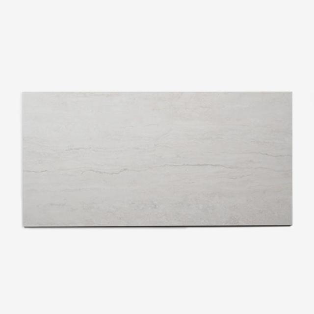 Bianco Josie Cross Cut Travertine Tile Tech grip 300 x 600 x 10mm Porcelain | The Blue Space