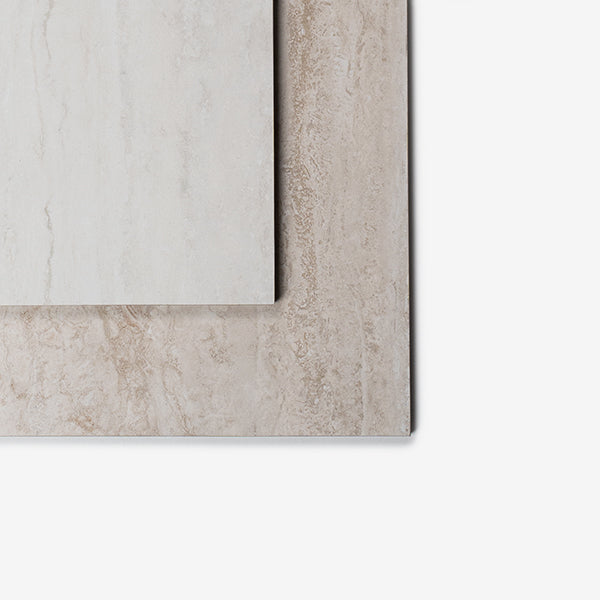 Beige Josie Cross Cut Travertine Tile Tech grip 600 x 1200 x 10mm Porcelain | The Blue Space