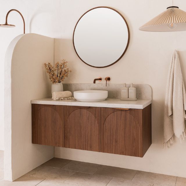 ADP Archie Wall Hung Vanity with Caesarstone Top