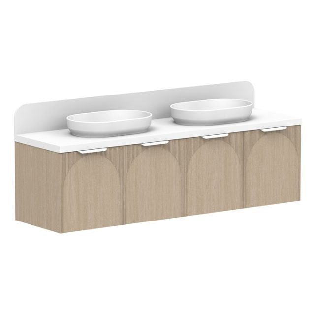 ADP Archie Wall Hung Vanity with Caesarstone Top