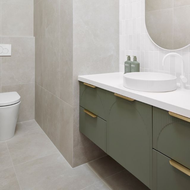 ADP Archie Wall Hung Vanity with Caesarstone Top