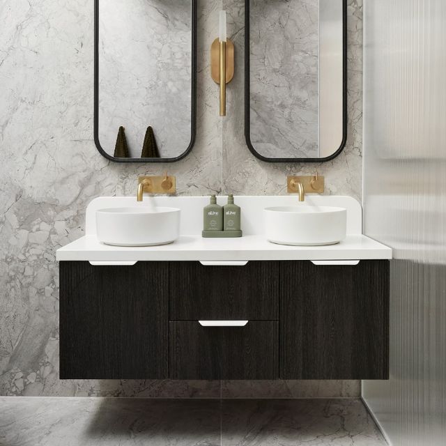 ADP Archie Wall Hung Vanity with Caesarstone Top