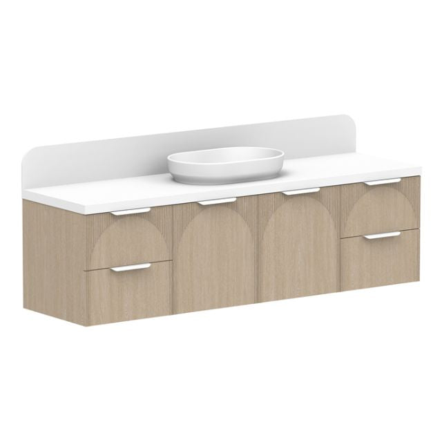 ADP Archie Wall Hung Vanity with Caesarstone Top