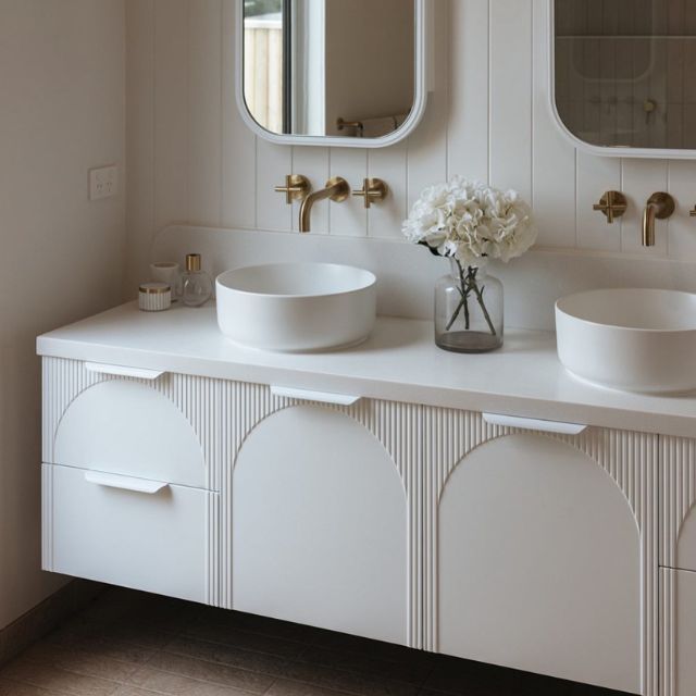 ADP Archie Wall Hung Vanity with Caesarstone Top