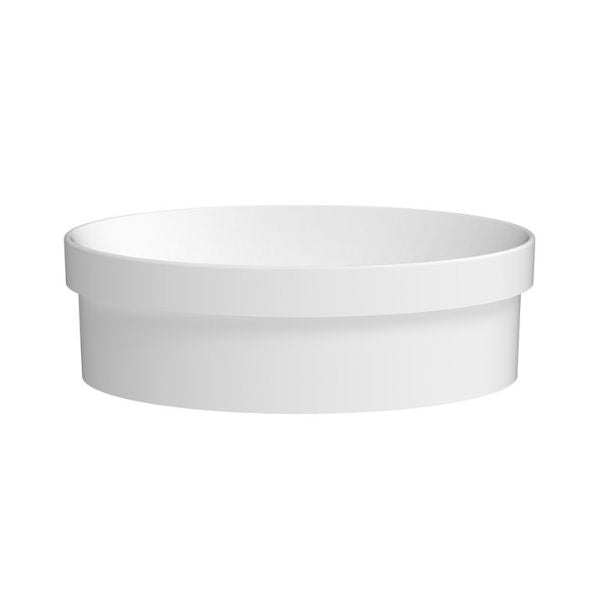ADP Chandler 398mm Semi Inset Basin Gloss White