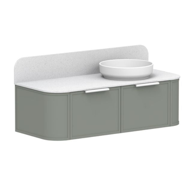 ADP Flo Wall Hung Vanity with Durasein Top