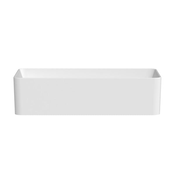 ADP Lisa 470 x 235 Above Counter Basin Matte White