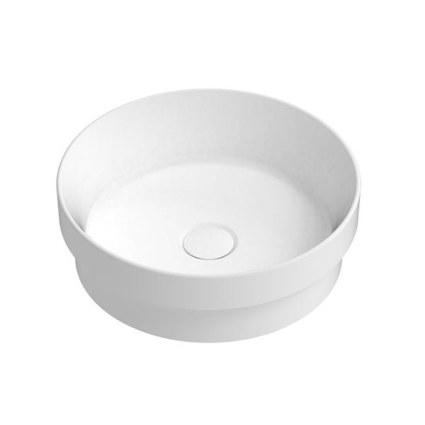 ADP Monica 355mm Semi Inset Basin Matte White