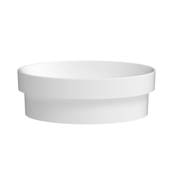 ADP Monica 355mm Semi Inset Basin Matte White