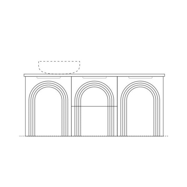 Marquis Arco Wall Hung Vanity
