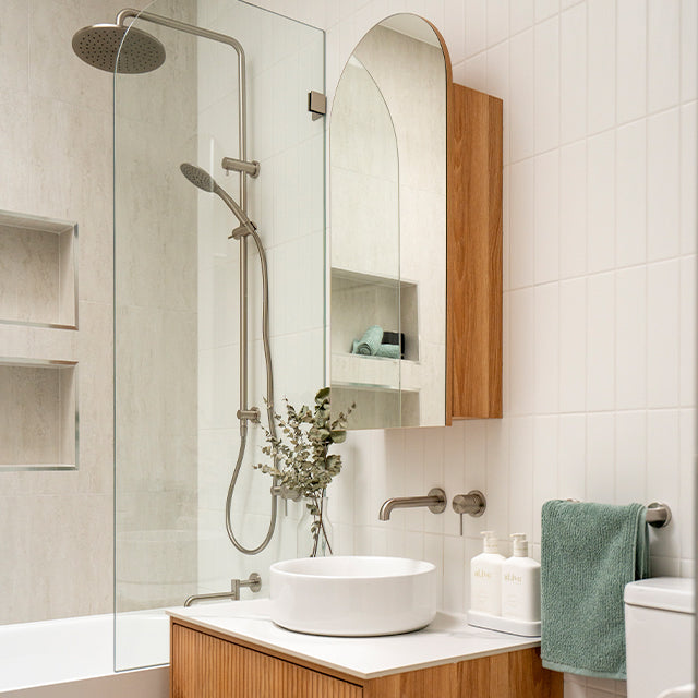 Bao Round 360mm Above Counter Basin - Gloss White