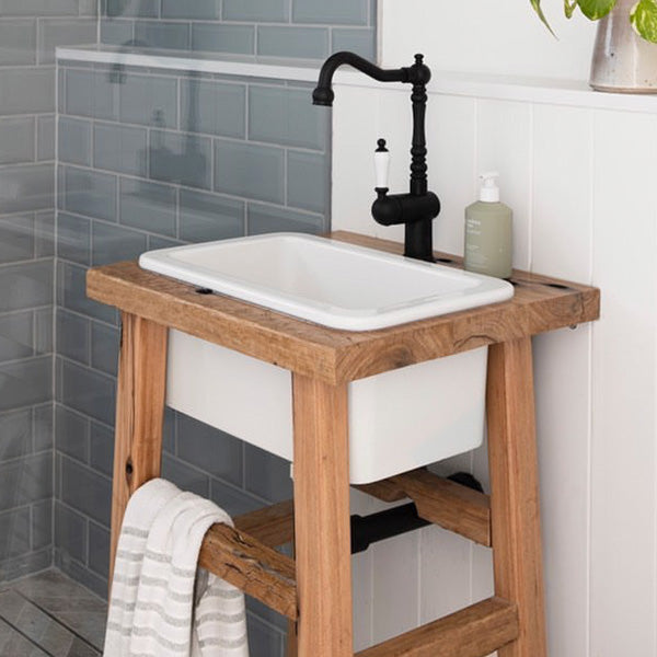 Turner Hastings Cuisine 30x46 Inset/Undermount Fine Fireclay Sink