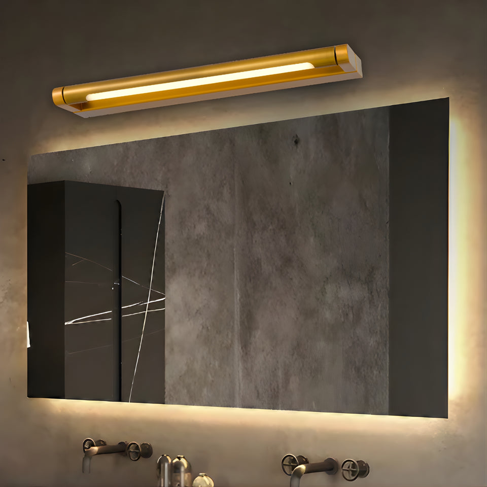 Telbix Arvin 40 Vanity Wall Light Antique Gold