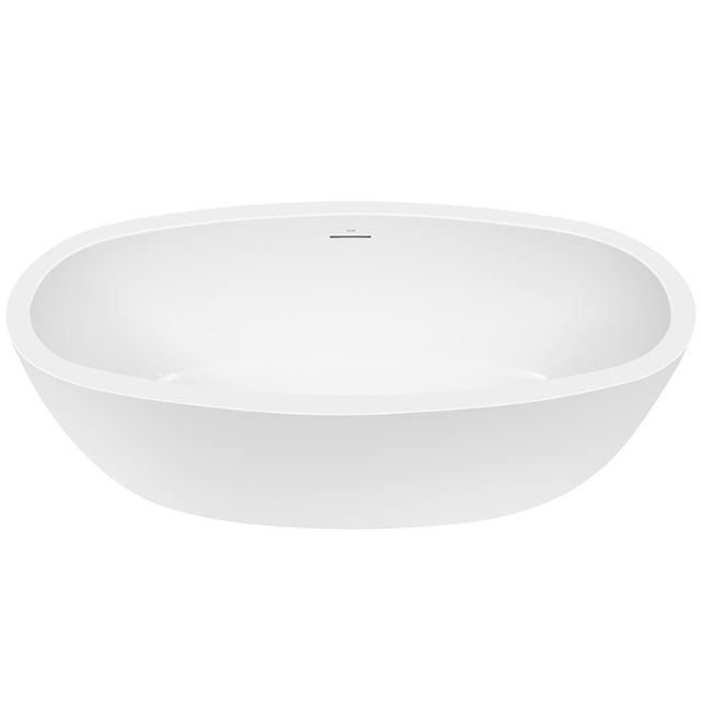 Decina Sheraton Freestanding bath with overflow top view