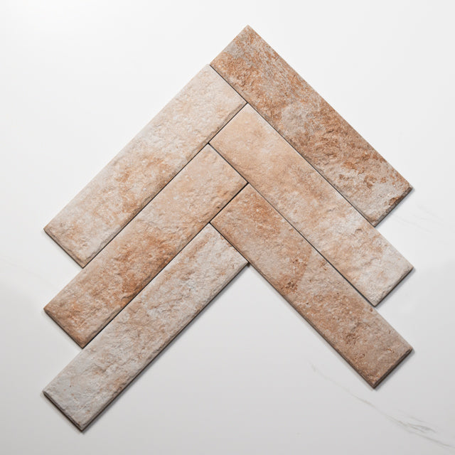 Eton Cream Porcelain Brick Look Tile 60mm x 250mm