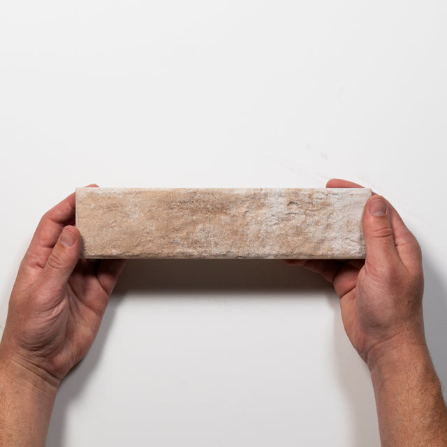 Eton Cream Porcelain Brick Look Tile 60mm x 250mm