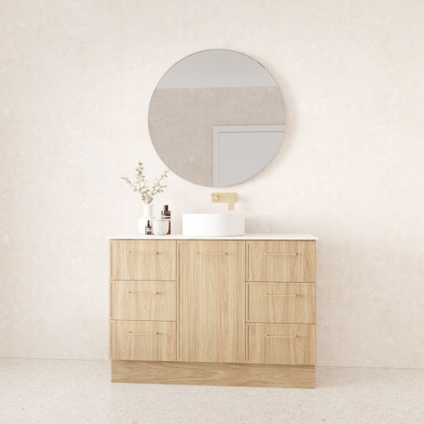 Marquis Hamilton Floor Standing Vanity with Symphony Solid Surface Top and Basin