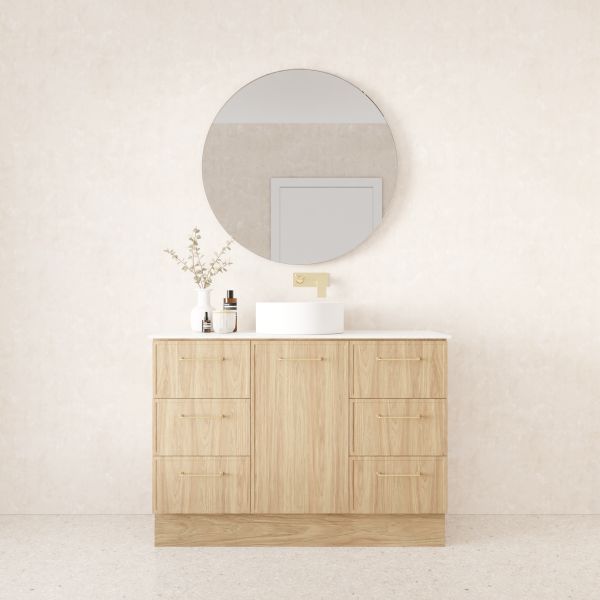 Marquis Hamilton Floor Standing Vanity with Symphony Solid Surface Top and Basin