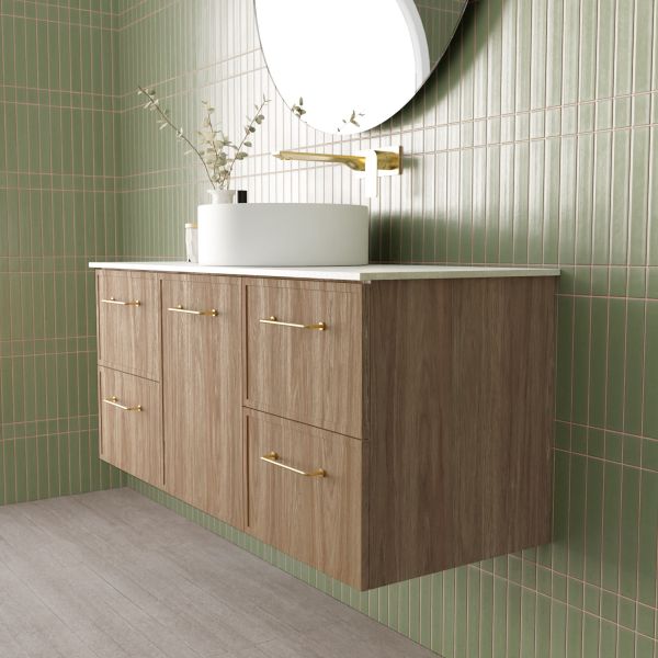 Marquis Hamilton Wall Hung Vanity with Symphony Solid Surface Top and Basin