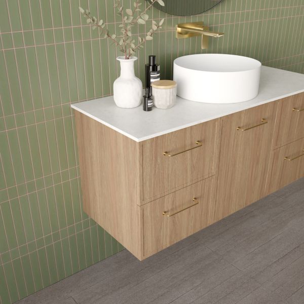 Marquis Hamilton Wall Hung Vanity with Symphony Solid Surface Top and Basin