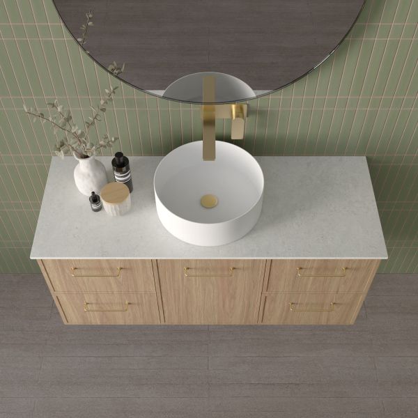 Marquis Hamilton Wall Hung Vanity with Symphony Solid Surface Top and Basin