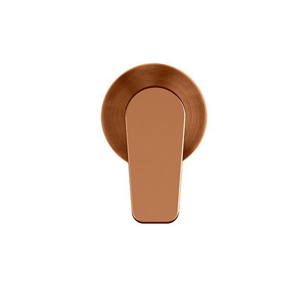 Meir Paddle Round Wall Mixer Lustre Bronze