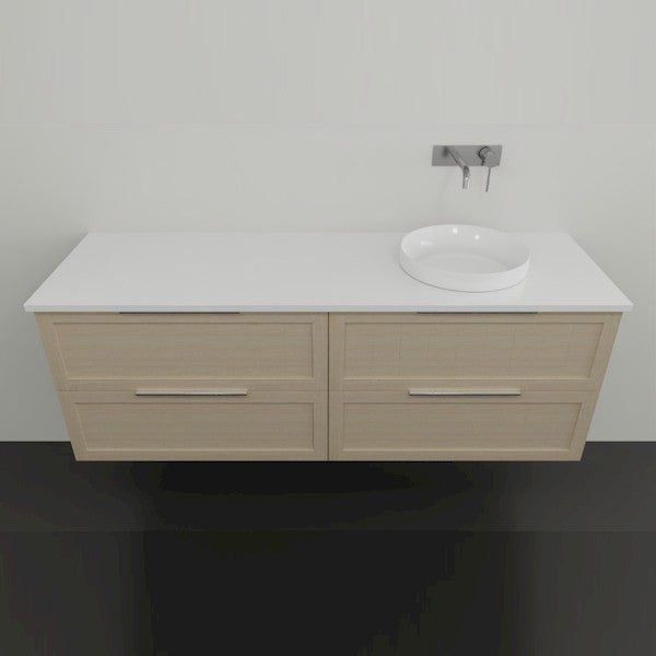 Marquis Pier Wall Hung Vanity with Caesarstone, Vasari or Dekton Top