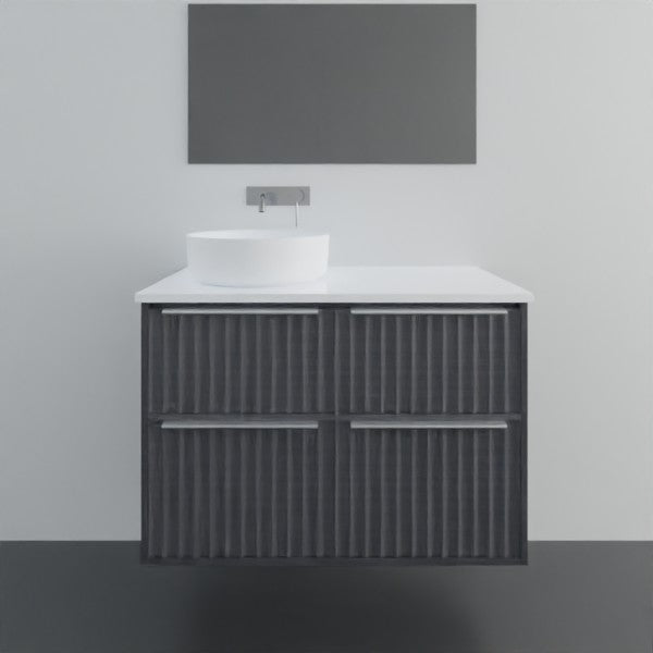 Marquis Salamander4 Wall Hung Vanity - 900 Offset Bowl | The Blue Space