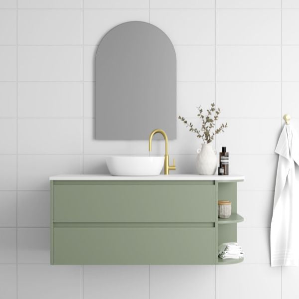 Marquis Avion Wall Hung Vanity with Caesarstone, Vasari or Dekton Top and Basin