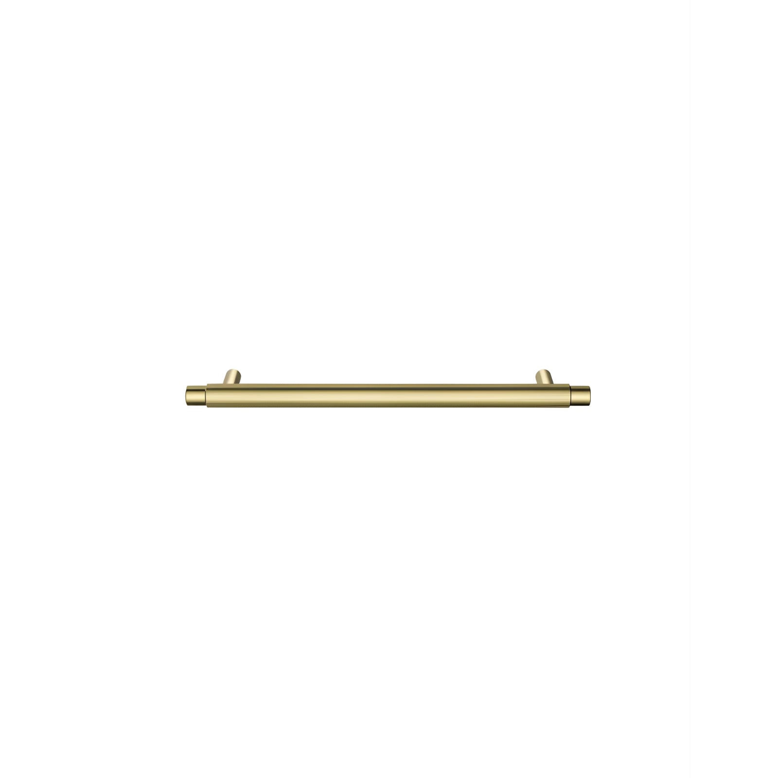 Side View Meir Öppen Round Pull 200mm Cabinet Handle Knurled Tiger Bronze MRCH-2P20N-PVDBB - The Blue Space