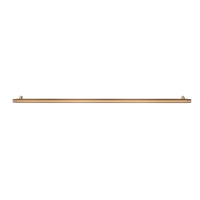 Meir Oppen Round Pull 520mm Cabinet Handle Knurled Lustre Bronze
