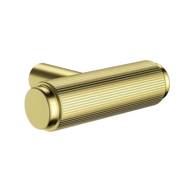 Meir Oppen T-Pull Cabinet Handle Knurled Tiger Bronze