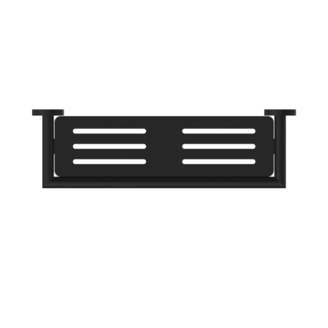 Nero Dolce Metal Shower Shelf Matte Black