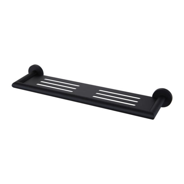 Nero Dolce Metal Shower Shelf Matte Black
