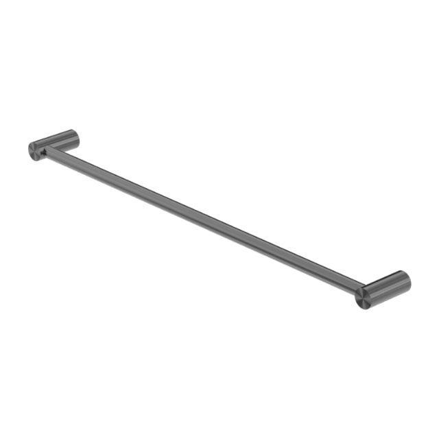 Nero New Mecca Single Towel Rail 600mm Gun Metal NR2324GM | The Blue Space
