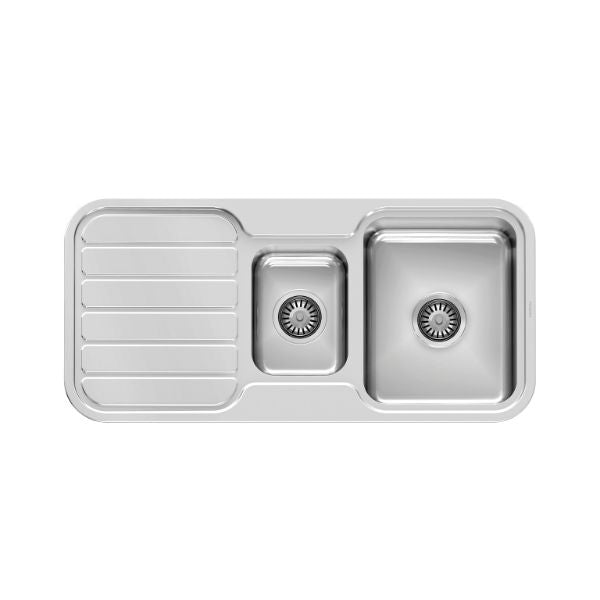 Phoenix 1000 Series 1-1/3 Bowl Sink 1000 x 480mm