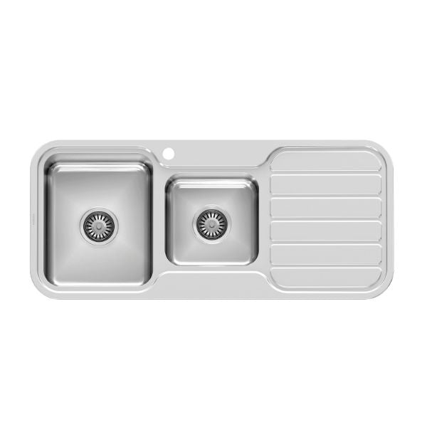 Phoenix 1000 Series 1-3/4 Bowl Sink 1080 x 480mm