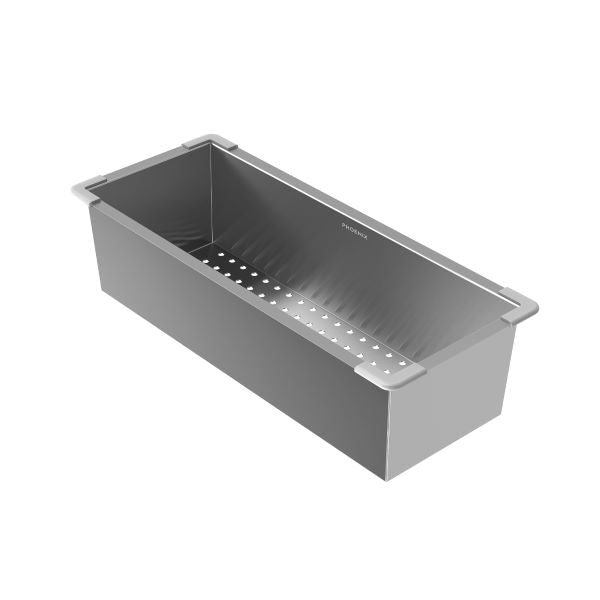 Phoenix Stainless Steel Colander Brushed Stainless Steel