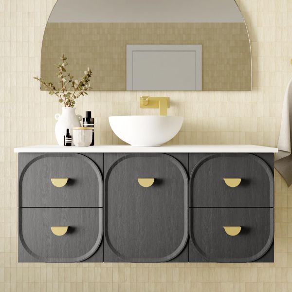 Marquis Port Wall Hung Vanity with Symphony Solid Surface Top and Basin