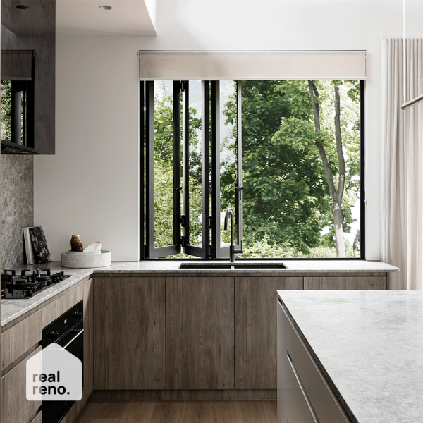 Meir Double Bowl PVD Kitchen Sink 860mm - Gunmetal Black