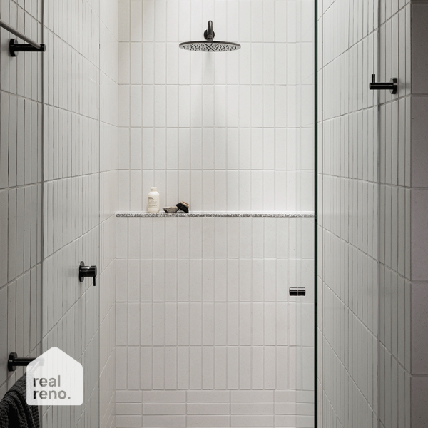 Meir Round Shower Rose 300mm - Shadow