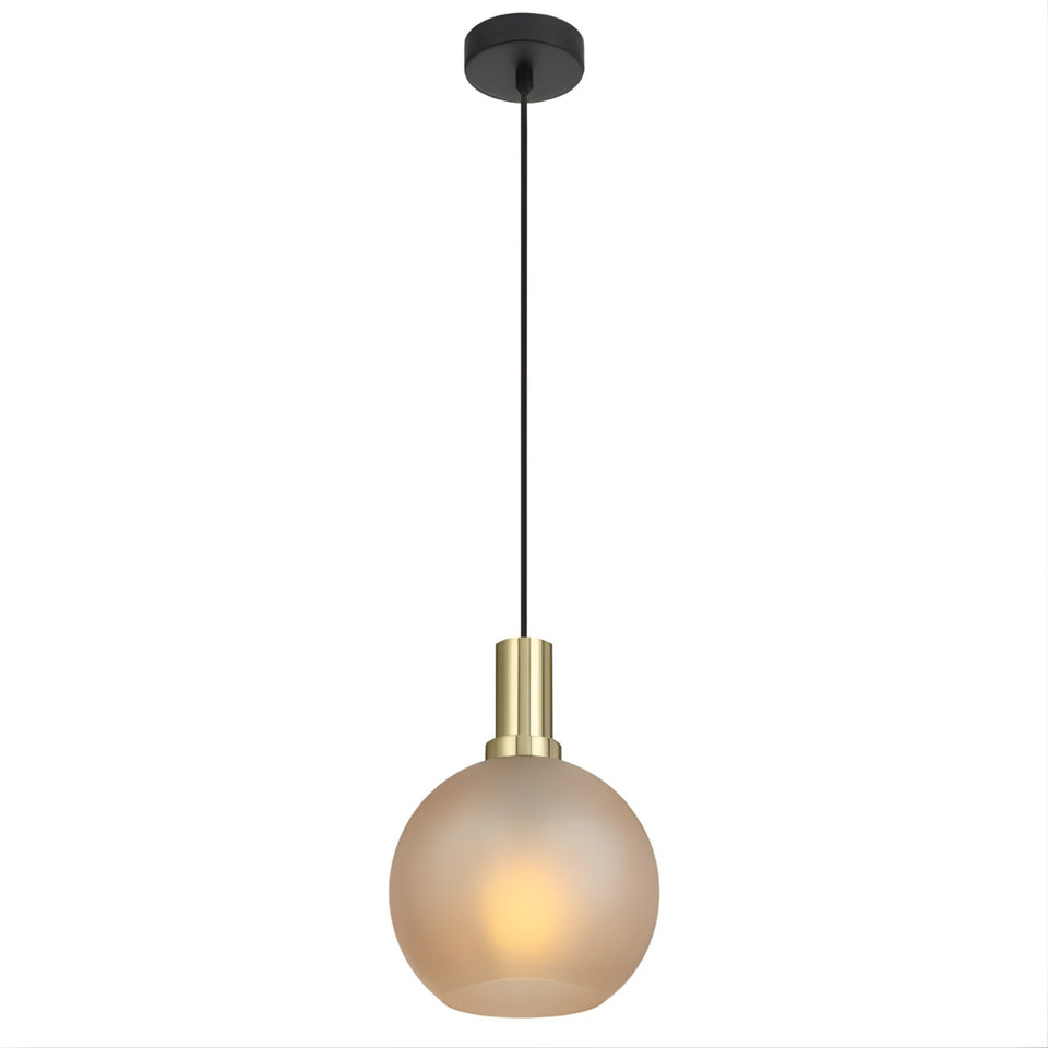 Telbix Patino 20cm Pendant Light E27 Amber