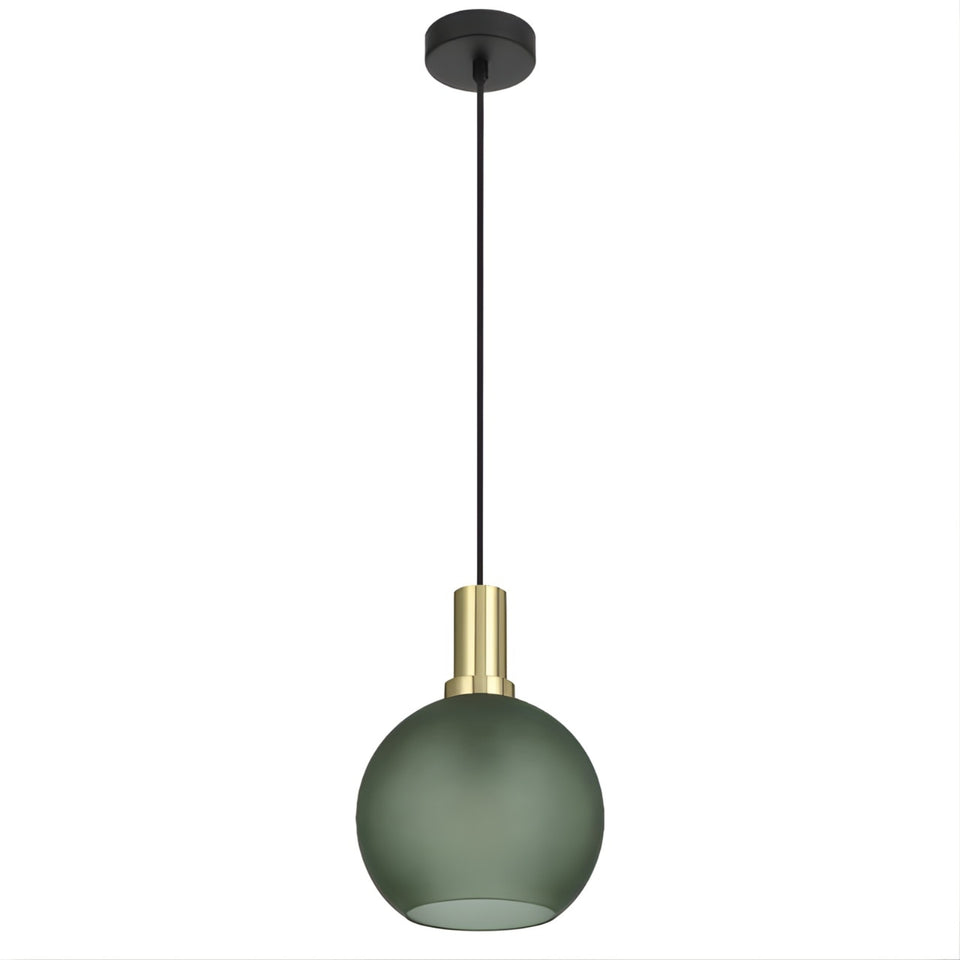 Telbix Patino 20cm Pendant Light E27 Green