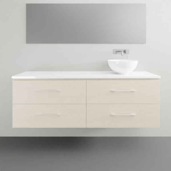 Timberline Billie Wall Hung Ensuite Vanity with SilkSurface Top and Above Counter Basin