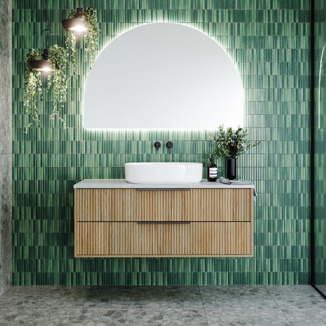 Timberline Emmett Dockland Wall Hung Vanity With Above Counter Basin