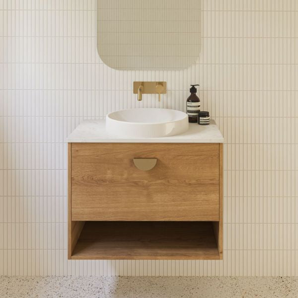 Timberline Kansas Wall Hung Vanity with Above Counter Basin