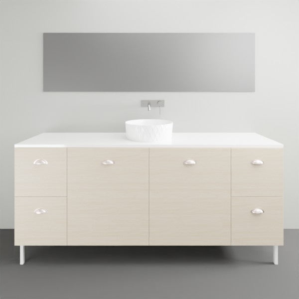 Timberline Nevada Floor Standing Vanity on Legs with Above Counter Basin