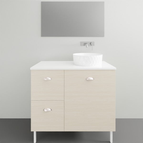 Timberline Nevada Floor Standing Vanity on Legs with Above Counter Basin